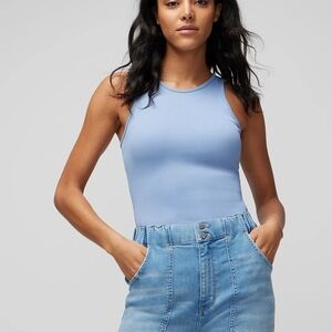 EUC WHBM Forme Ribbed Stretch Tanks (Lot Of 5)